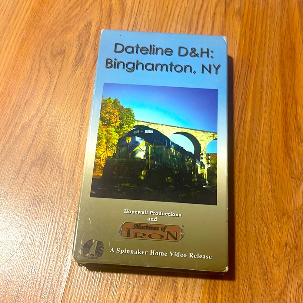 1981 Dateline: D&H Binghamton, NY vintage VHS videotape